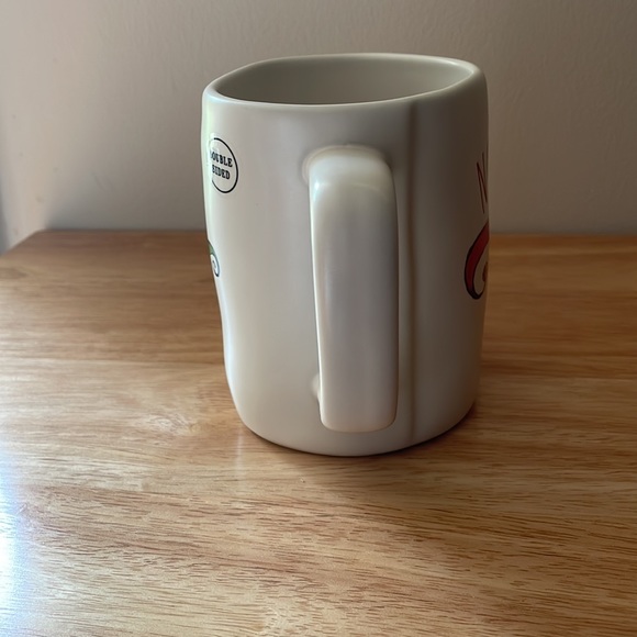 Rae Dunn Double Sided Nice Naughty Christmas Holiday Elf Ceramic Elf Mug-NEW - Picture 4 of 10